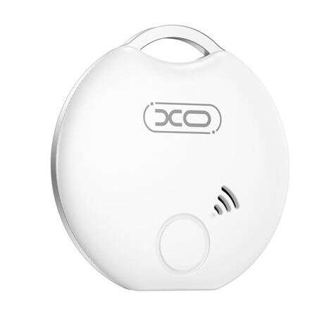 XO Localizador Antiperdida Bluetooth - Dimensiones 38.5x32.x8.5mm - Certificado Apple Mfi - Conexion con App Apple Find My - Color Blanco 1 pieza(s)