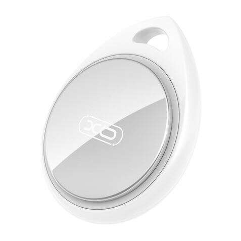 XO Localizador Antiperdida Bluetooth - Dimensiones 38.5x32.x8.5mm - Certificado Apple Mfi - Conexion con App Apple Find My - Color Blanco 1 pieza(s)