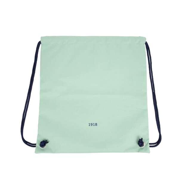 Milan Serie 1918 Bolsa/Mochila de Tiras Grande - Tejido 'ripstop' Ligero y Resistente - Medidas 34x42x0.7cm - Color Verde 1 pieza(s)