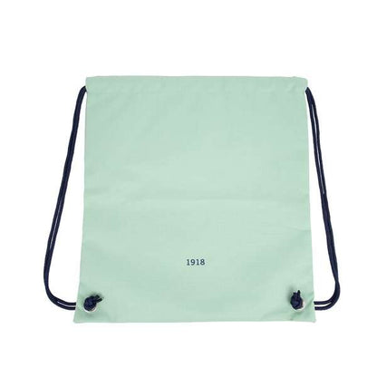 Milan Serie 1918 Bolsa/Mochila de Tiras Grande - Tejido 'ripstop' Ligero y Resistente - Medidas 34x42x0.7cm - Color Verde 1 pieza(s)