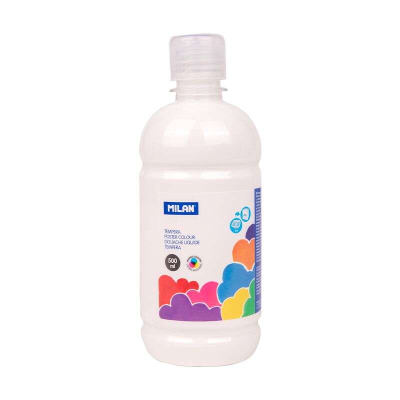 Milan - BOTELLA 500ML TEMPERA BLANCA MILAN 03610