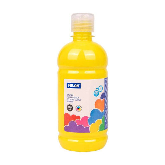 Milan - BOTELLA 500ML TEMPERA AMARILLO MILAN 03620