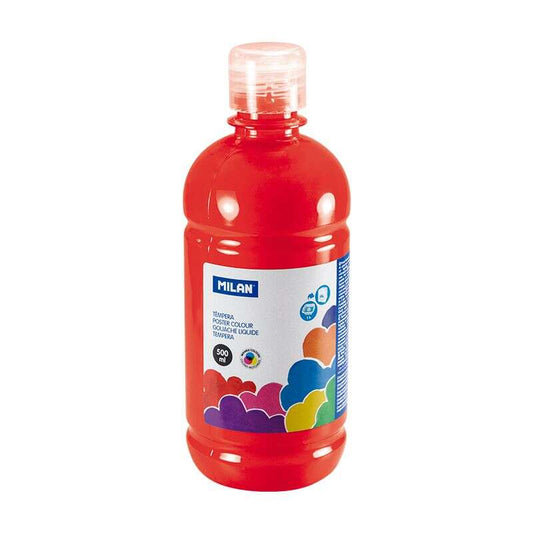 Milan - BOTELLA 500ML TEMPERA BERMELLON MILAN 03630