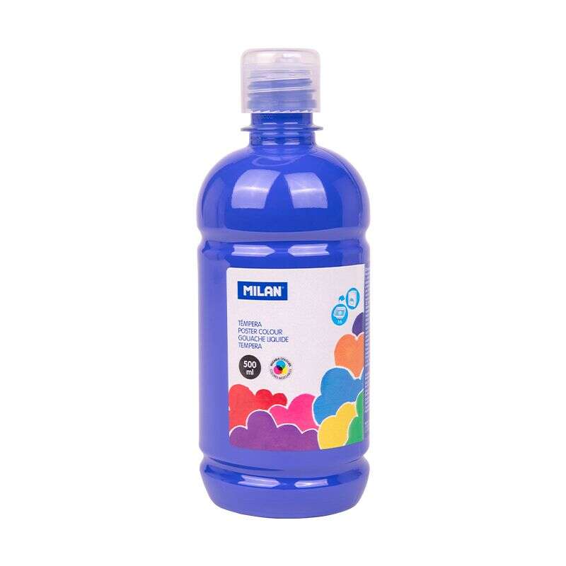 Milan - BOTELLA 500ML TEMPERA AZUL ULTRAMAR MILAN 03650