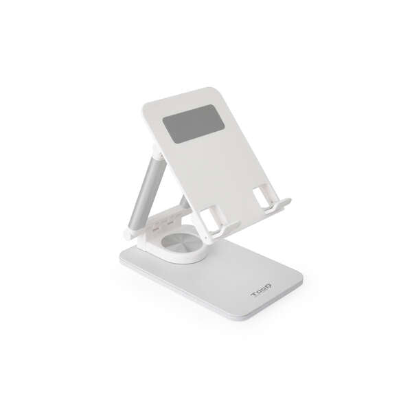 TooQ - Soporte de Sobremesa Ajustable para Móvil o Tablet de hasta 12 9