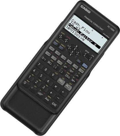 Casio - FC-100V-2 calculadora Bolsillo Calculadora financiera Negro