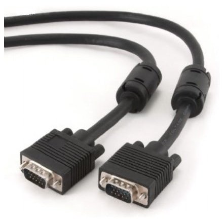 Gembird - CC-PPVGA-15M-B cable VGA VGA (D-Sub) Negro