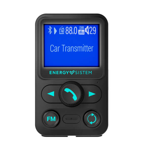 Energy Sistem - Car FM Xtra 87 5 - 108 MHz Bluetooth/USB Negro