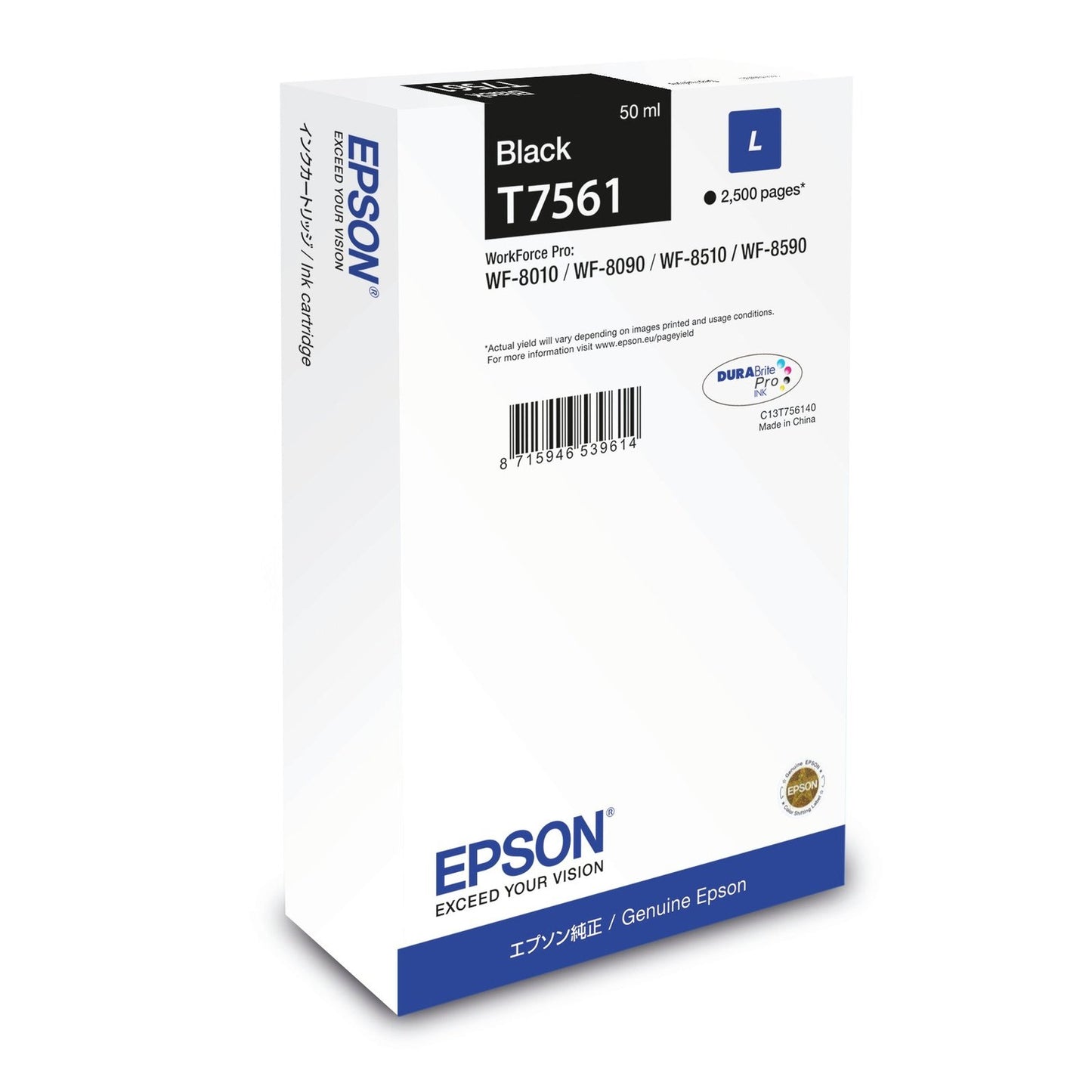 Epson - Cartucho T7561 negro L