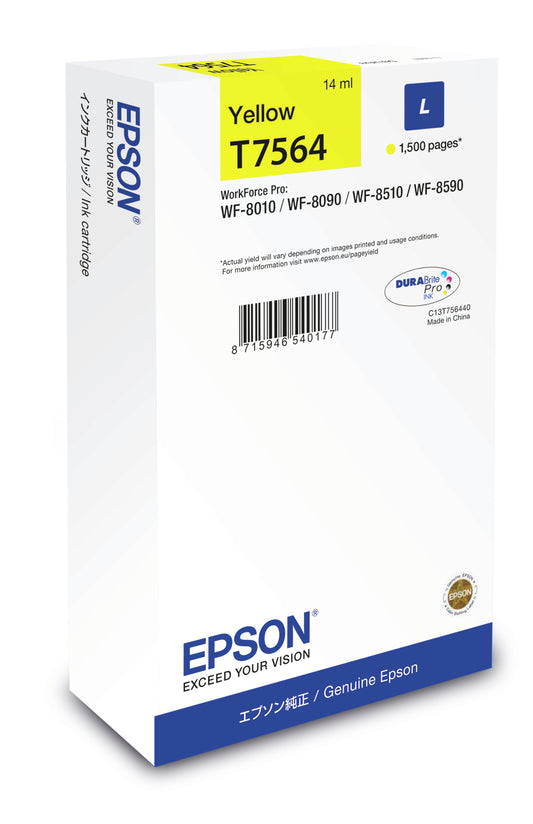 Epson Cartucho T7564 amarillo L