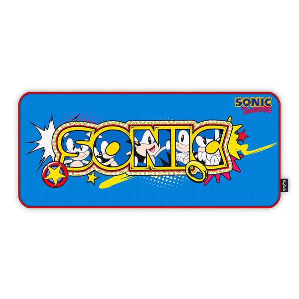 Energy Sistem - Gaming Mouse Pad ESG Sonic Classic Alfombrilla de ratón para juegos Multicolor