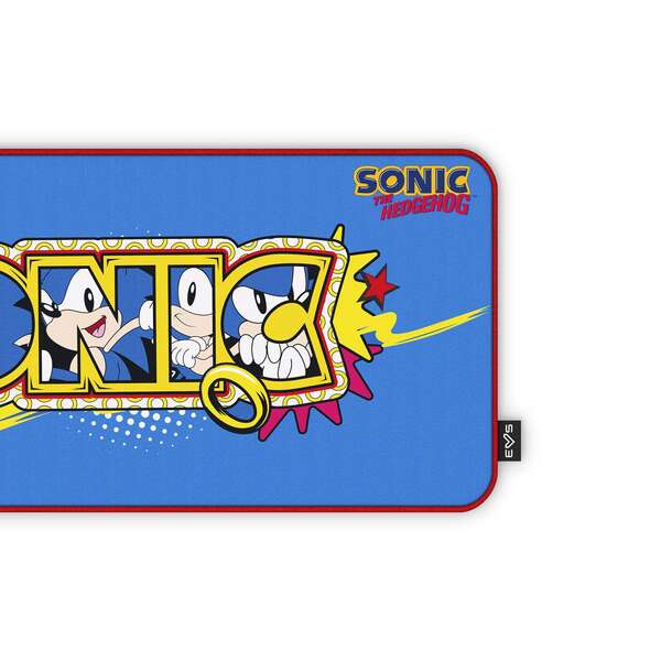 Energy Sistem - Gaming Mouse Pad ESG Sonic Classic Alfombrilla de ratón para juegos Multicolor