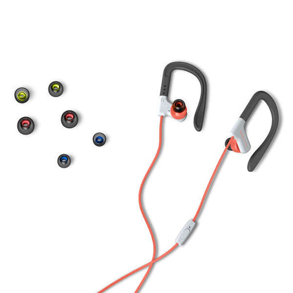 Energy Sistem Auriculares Sport 1 Microfono - Ajuste Seguro - Resistente al Sudor - Control de Conversacion - Microfono - Color Rojo 1 pieza(s)