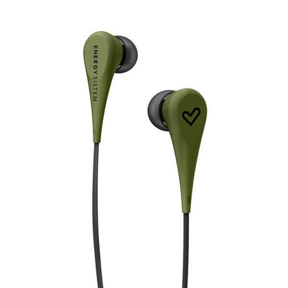 Energy Sistem Auriculares Style 1 - Cable Plano - Color Verde 1 pieza(s)