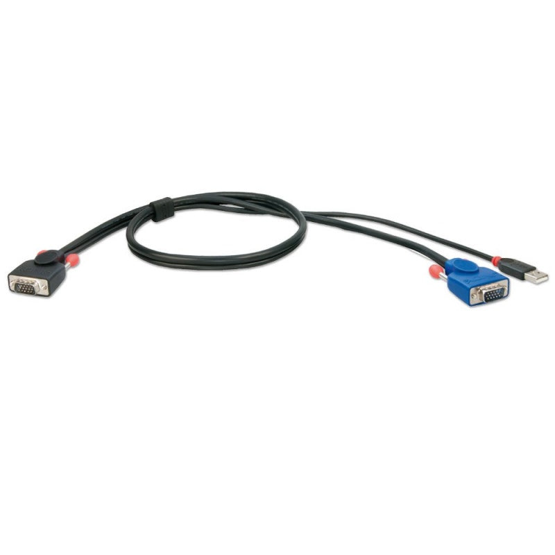 Lindy - 33772 cable VGA 3 m VGA (D-Sub) Negro