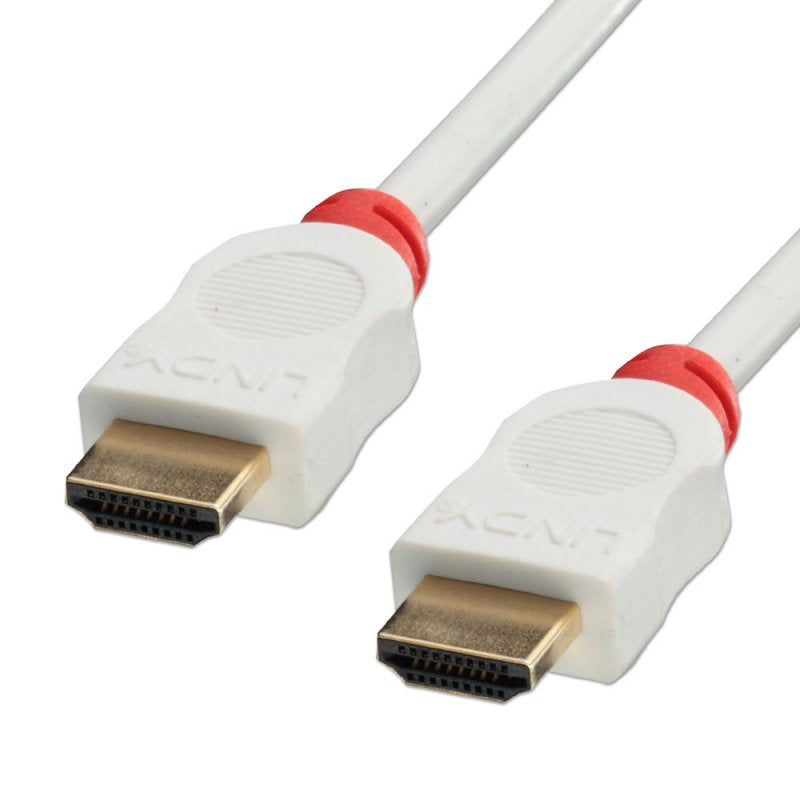 Lindy - 41411 cable HDMI 1 m HDMI tipo A (Estándar) Rojo  Blanco