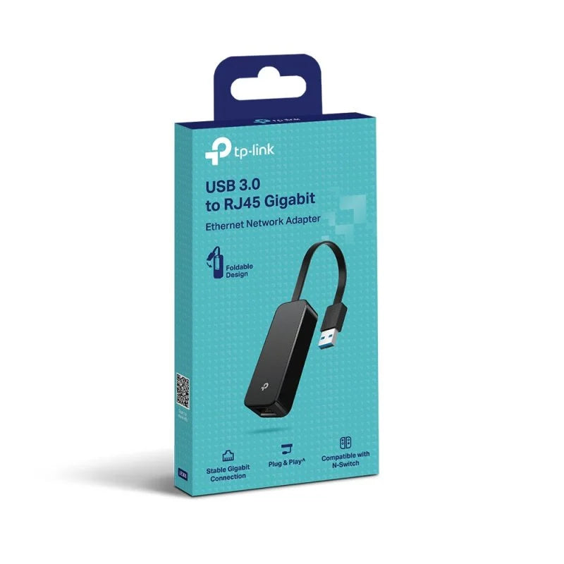 TP-Link - UE306 base para portátil y replicador de puertos Negro