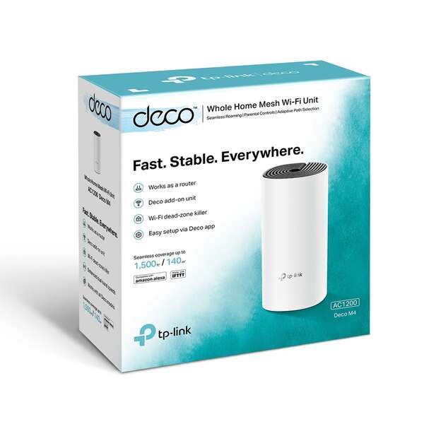 TP-Link Deco M4 Sistema WiFi Mesh AC1200 Dual Band 1 pieza(s)