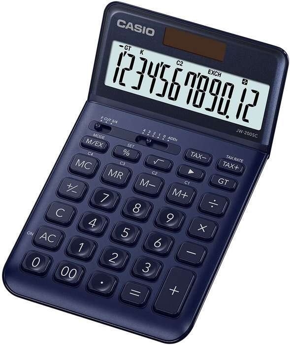 Casio - JW-200SC calculadora Escritorio Calculadora básica Marina