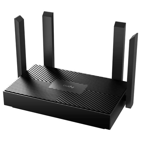 Cudy WR1500 Router WiFi AX1500 WiFi 6 Doble Banda - 1x Puerto Wan Gigabit y 3x Puertos Lan Gigabit - 4 Antenas Externas 1 pieza(s)