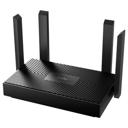 Cudy WR1500 Router WiFi AX1500 WiFi 6 Doble Banda - 1x Puerto Wan Gigabit y 3x Puertos Lan Gigabit - 4 Antenas Externas 1 pieza(s)