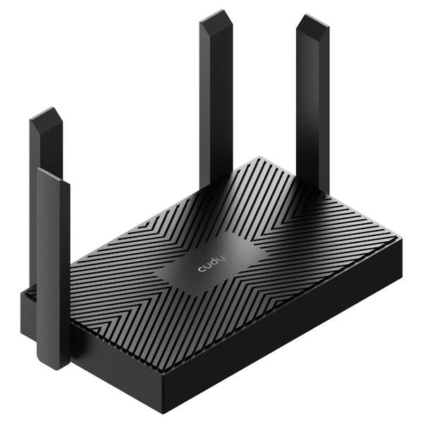 Cudy WR1500 Router WiFi AX1500 WiFi 6 Doble Banda - 1x Puerto Wan Gigabit y 3x Puertos Lan Gigabit - 4 Antenas Externas 1 pieza(s)