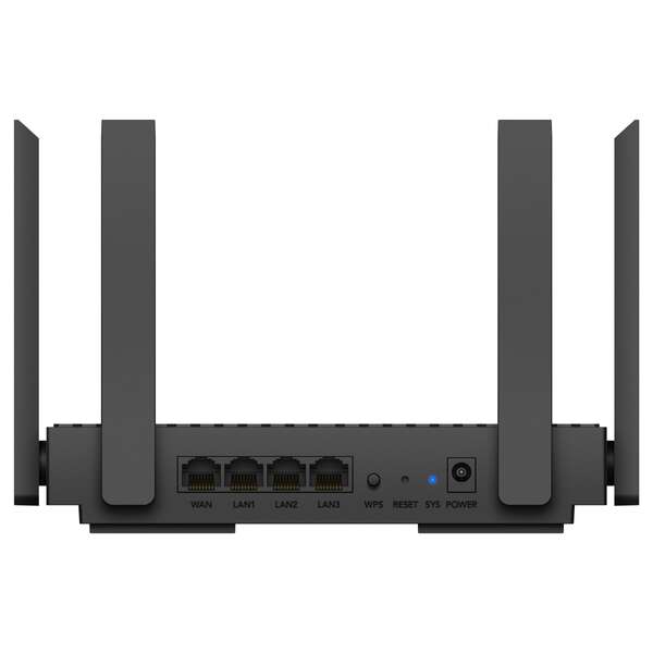 Cudy WR1500 Router WiFi AX1500 WiFi 6 Doble Banda - 1x Puerto Wan Gigabit y 3x Puertos Lan Gigabit - 4 Antenas Externas 1 pieza(s)