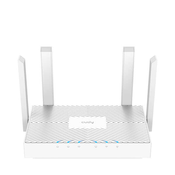 Cudy WR1300E Router WiFi AC1200 Doble Banda - 3 Puertos Gigabit Ethernet - 4 Antenas Externas 1 pieza(s)