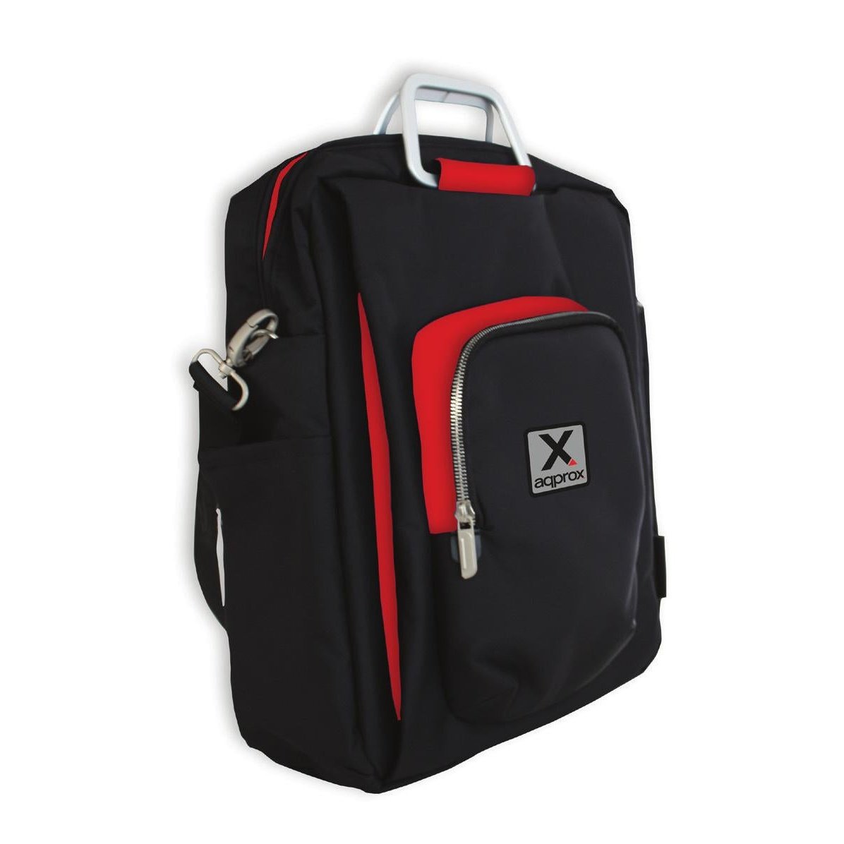 Approx - appNBST15x maletines para portátil 39 6 cm (15.6") Mochila bandolera Negro  Rojo