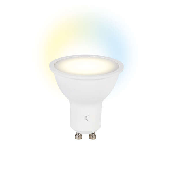 Ksix Pack de 2 Smartled Bombilla Inteligente - RGB-CCT - 5.5W - GU10 1 pieza(s)