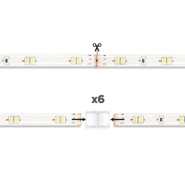 Ksix Smartled Tira LED Inteligente - RGB-CCT - 5m 1 pieza(s)