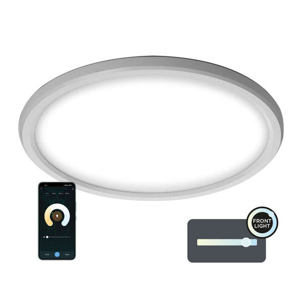 Ksix Smartled Plafon Inteligente Duo - CCT-RGB - Control por APP - 24W - 42cm 1 pieza(s)