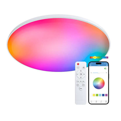 Ksix Halo Smartled Panel RGBIC - Control por APP - 90W - 47cm 1 pieza(s)