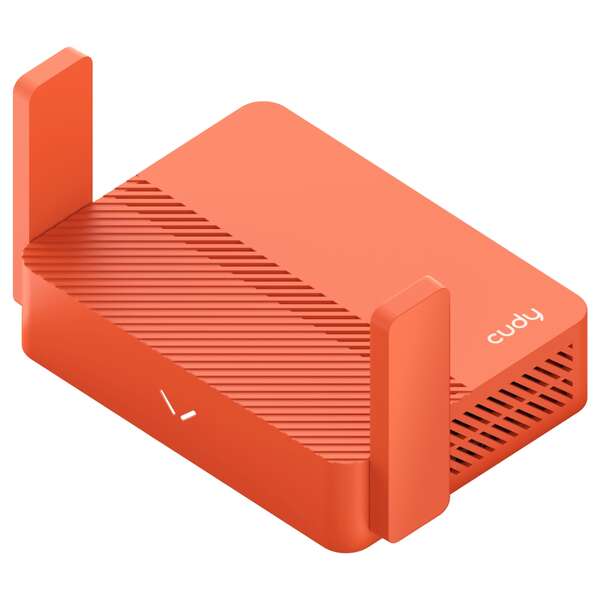 Cudy - AC1200 router inalámbrico Ethernet rápido Naranja