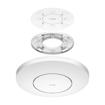 Cudy AP3000 Punto de Acceso Inalambrico - Hasta 2976 Mbit/s - Puerto 2.5G - Energia sobre Ethernet (PoE) 1 pieza(s)