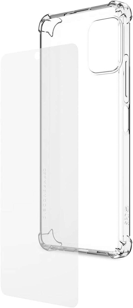 SPC Pack de Funda + Cristal Templado Compatible con SPC Discovery 2 de 6.6" - Carcasa Extrarresistente con Esquinas Reforzadas - Proteccion contra Arañazos y Vertidos - Diseño Transparente y Ligero 1 pieza(s)