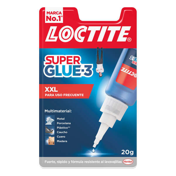 Loctite - PEGAMENTO LOCTITE SUPERGLUE-3 XXL 20GR