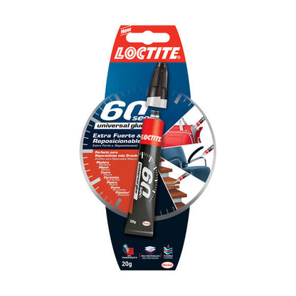 Loctite - PEGAMENTO UNIV. LOTITE 60 SEG.