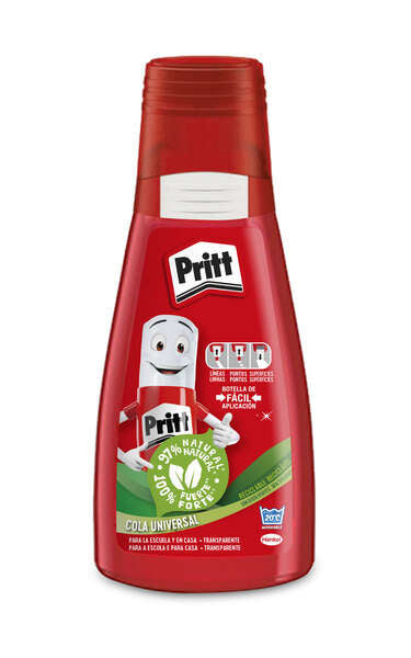 Pritt Cola Universal Liquida Transparente 100gr - Ideal para Manualidades - Lavable - Sin Disolventes - Pega Diferentes Materiales 1 pieza(s)