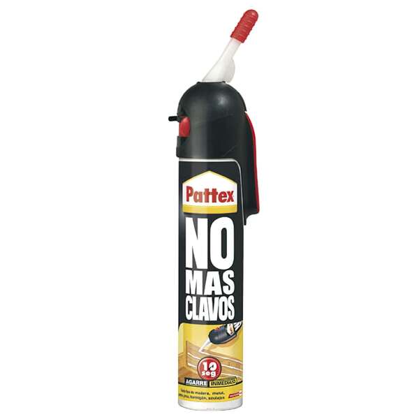 Pattex No Mas Clavos Pegaexpress 200ml - Adhesivo de Montaje Extra-Fuerte - Elimina la Necesidad de Usar Clavos y Tornillos - Ideal para Trabajos de Bricolaje y Reparacion 1 pieza(s)