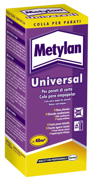 Metylan Universal Cola Universal para Papeles Pintados 125gr - Adhesivo de Alta Resistencia - Facil de Aplicar 1 pieza(s)