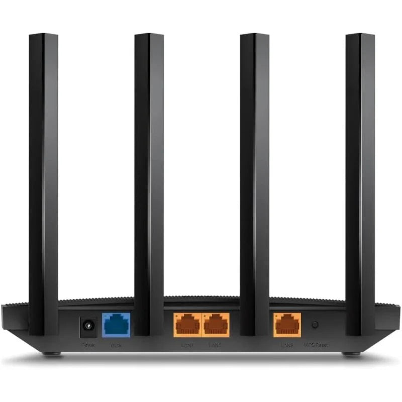 TP-Link - Archer AX12 router inalámbrico Ethernet rápido Doble banda (2 4 GHz / 5 GHz) Negro