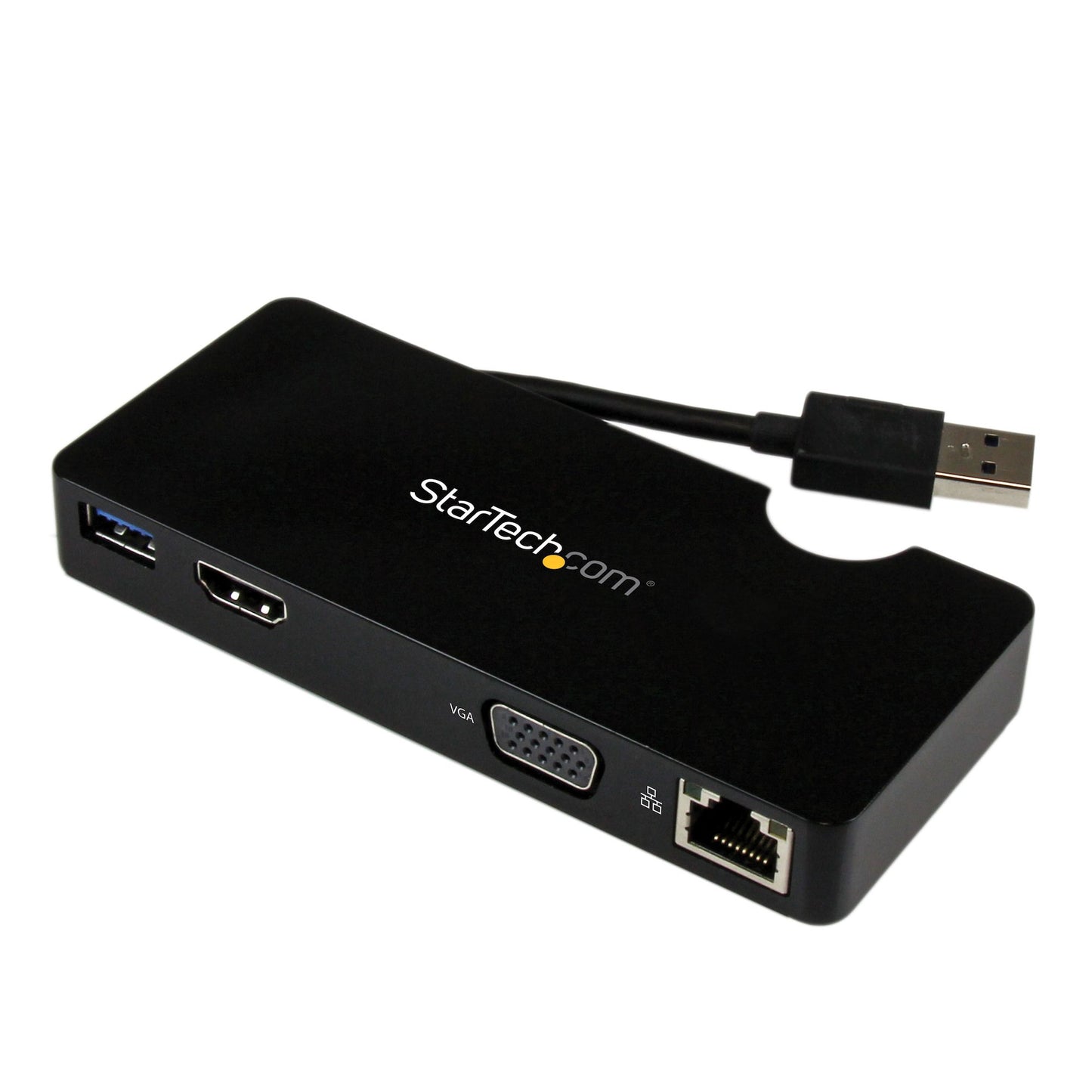 StarTech.com - Replicador de Puertos USB 3.0 de Viajes con HDMI o VGA - Docking Station para Portátil