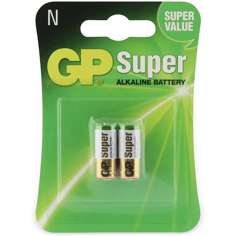 GP Batteries Super Alcalina Pack de 2 Pilas Alcalina N LR-01 1.5V 1 pieza(s)