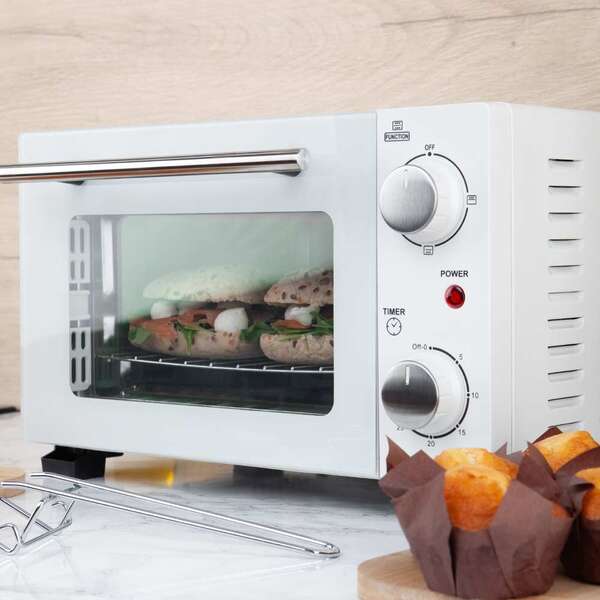 Orbegozo HO 975 Horno Electrico Multifuncion - Potente y Versatil - Ideal para Asar - Gratinar y Calentar - con Capacidad de 10 Litros y Temporizador de 30 Minutos 1 pieza(s)