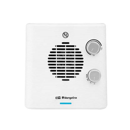 Orbegozo FH 5143 Calefactor Potente y Seguro - 2200W de Potencia - 3 Posiciones de Funcionamiento - Modo Ventilador - Diseño Horizontal Estable - Proteccion contra Sobrecalentamiento 1 pieza(s)