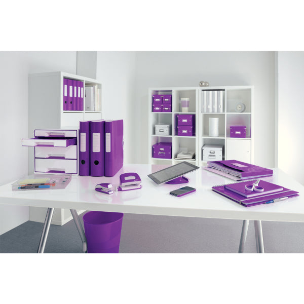 Leitz - 11060062 carpeta de cartón A4 Violeta