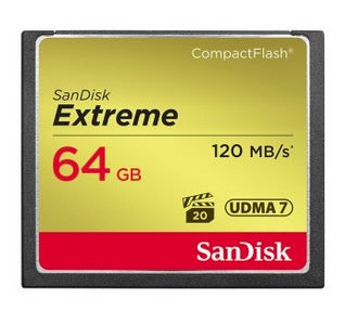 SanDisk - CF Extreme 64GB CompactFlash