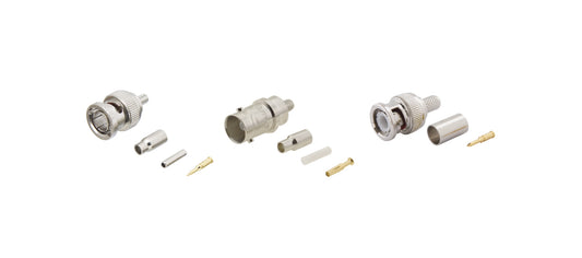 Kramer Electronics - CCR-BNC-6 conector BNC (RG-6) Metálico