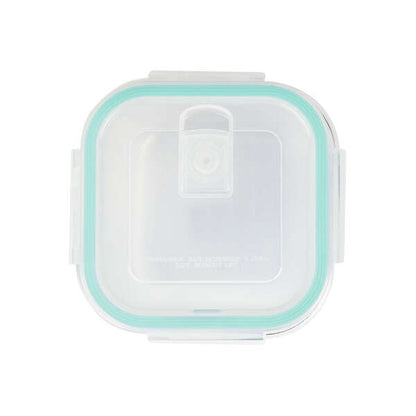 Orbegozo TUC Serie - Recipientes de Vidrio Cuadrados - Conserva - Cocina y Congela tus Alimentos con Resistencia y Durabilidad - Capacidad 0.75L - Apto para Horno y Microondas 4 pieza(s)